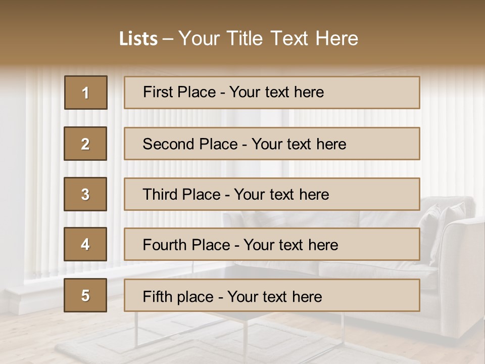 Hotel Thick Reading PowerPoint Template