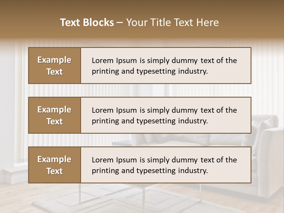 Hotel Thick Reading PowerPoint Template