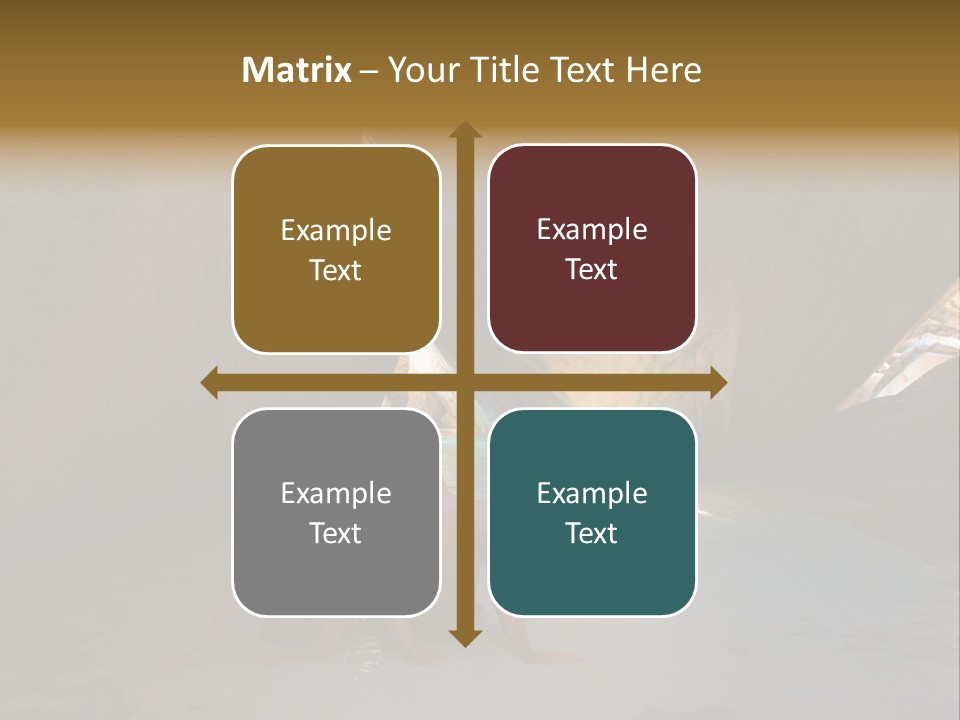 Edge Beach Beautiful PowerPoint Template