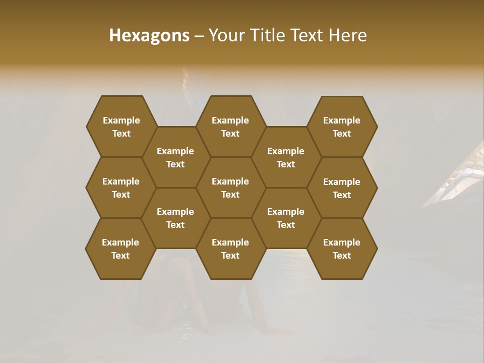 Edge Beach Beautiful PowerPoint Template