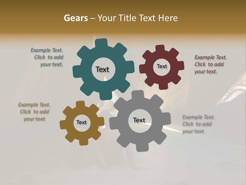 Edge Beach Beautiful PowerPoint Template