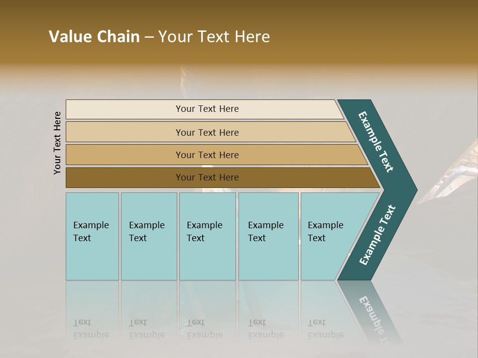 Edge Beach Beautiful PowerPoint Template