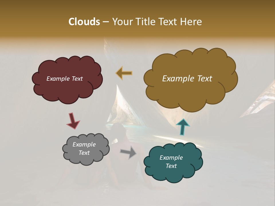 Edge Beach Beautiful PowerPoint Template