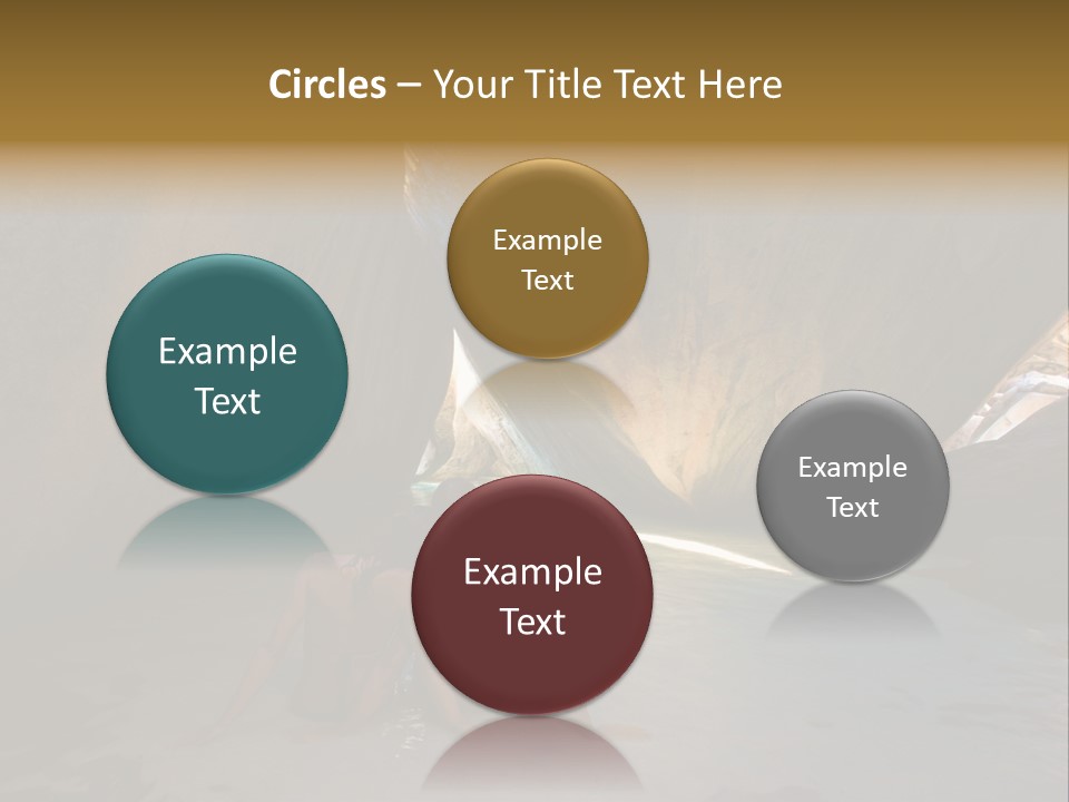 Edge Beach Beautiful PowerPoint Template