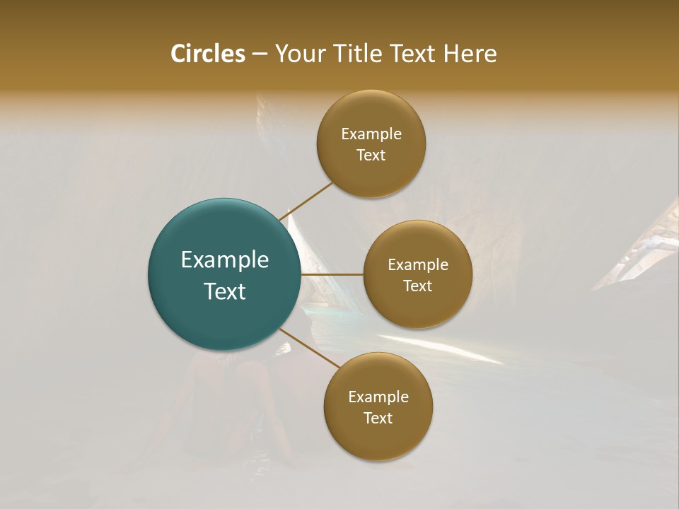 Edge Beach Beautiful PowerPoint Template