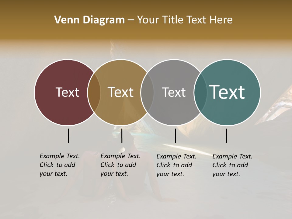 Edge Beach Beautiful PowerPoint Template