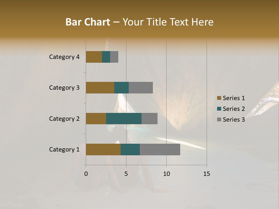 Edge Beach Beautiful PowerPoint Template