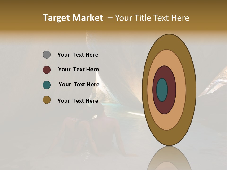 Edge Beach Beautiful PowerPoint Template