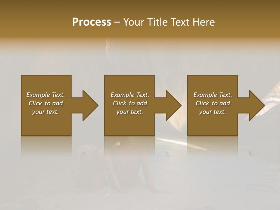 Edge Beach Beautiful PowerPoint Template