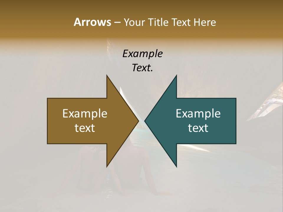 Edge Beach Beautiful PowerPoint Template
