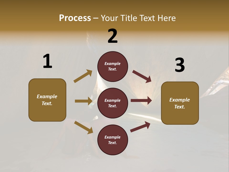 Edge Beach Beautiful PowerPoint Template