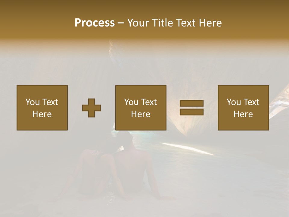 Edge Beach Beautiful PowerPoint Template