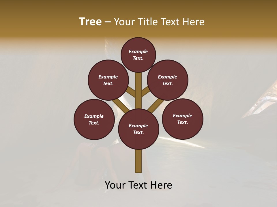 Edge Beach Beautiful PowerPoint Template