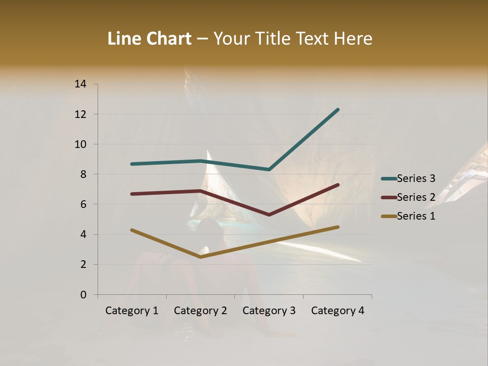 Edge Beach Beautiful PowerPoint Template