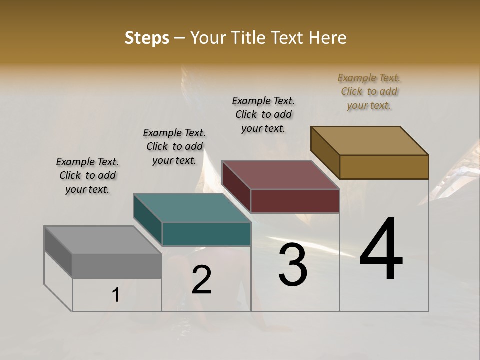 Edge Beach Beautiful PowerPoint Template