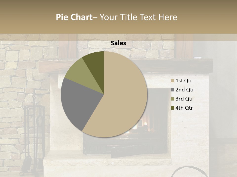 Fireplace Winter Warmth PowerPoint Template