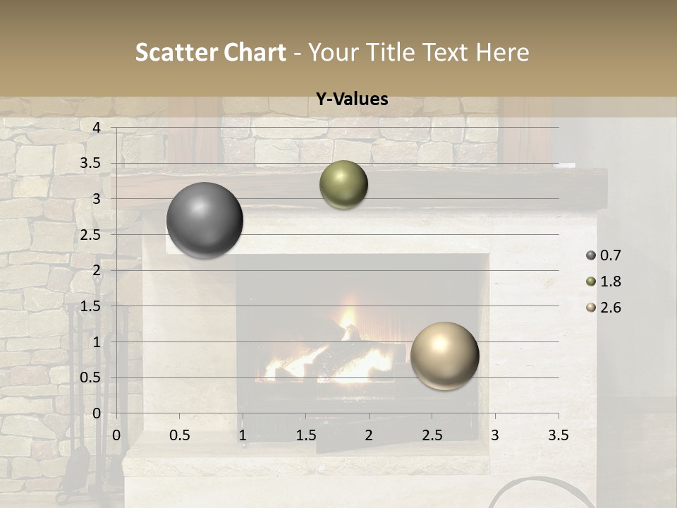 Fireplace Winter Warmth PowerPoint Template