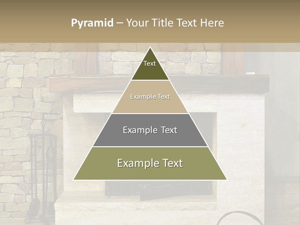 Fireplace Winter Warmth PowerPoint Template