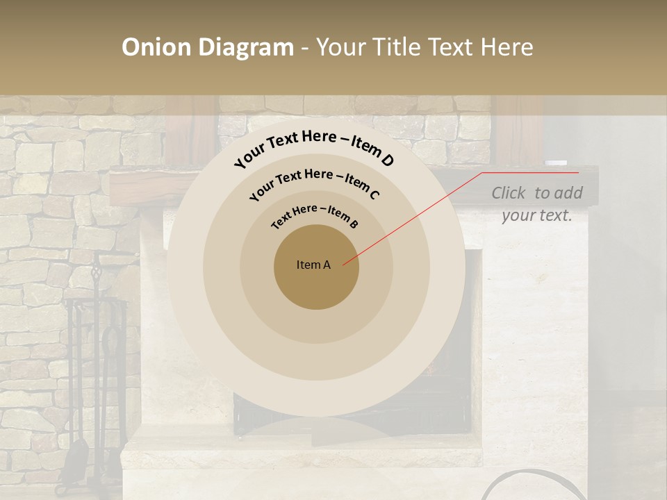 Fireplace Winter Warmth PowerPoint Template
