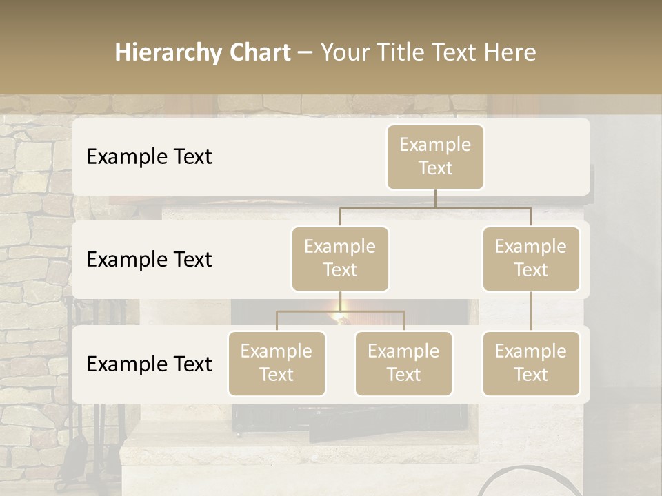 Fireplace Winter Warmth PowerPoint Template