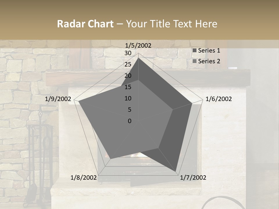 Fireplace Winter Warmth PowerPoint Template