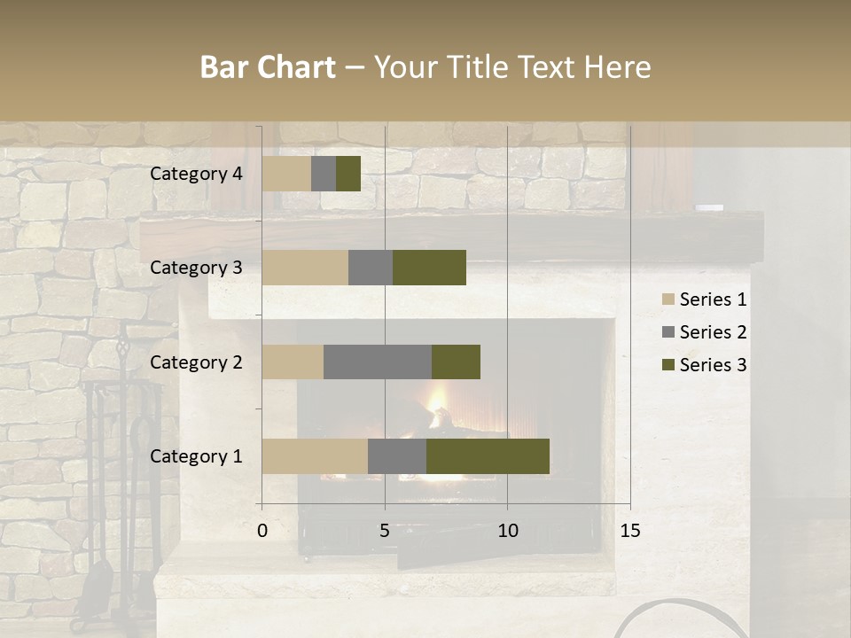 Fireplace Winter Warmth PowerPoint Template