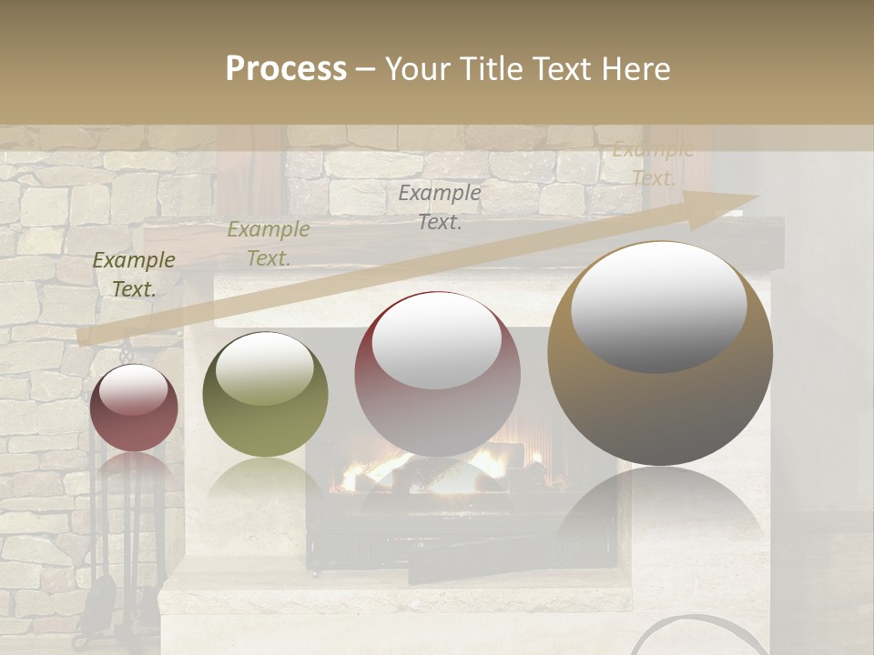 Fireplace Winter Warmth PowerPoint Template