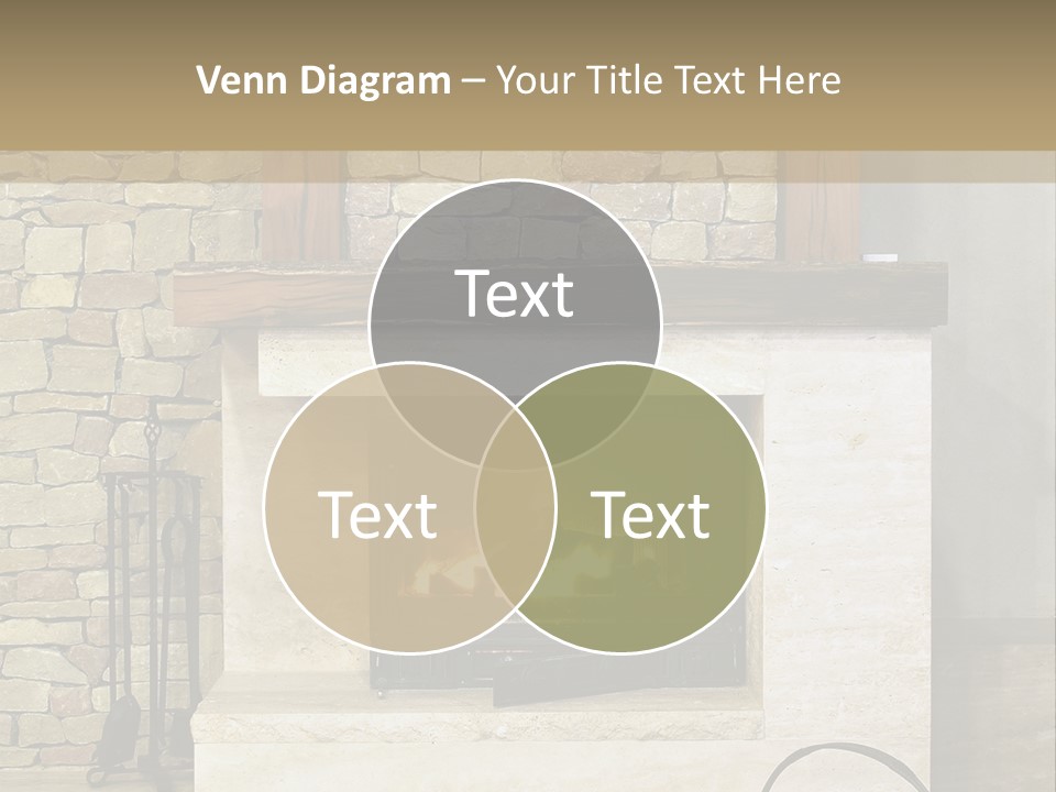 Fireplace Winter Warmth PowerPoint Template