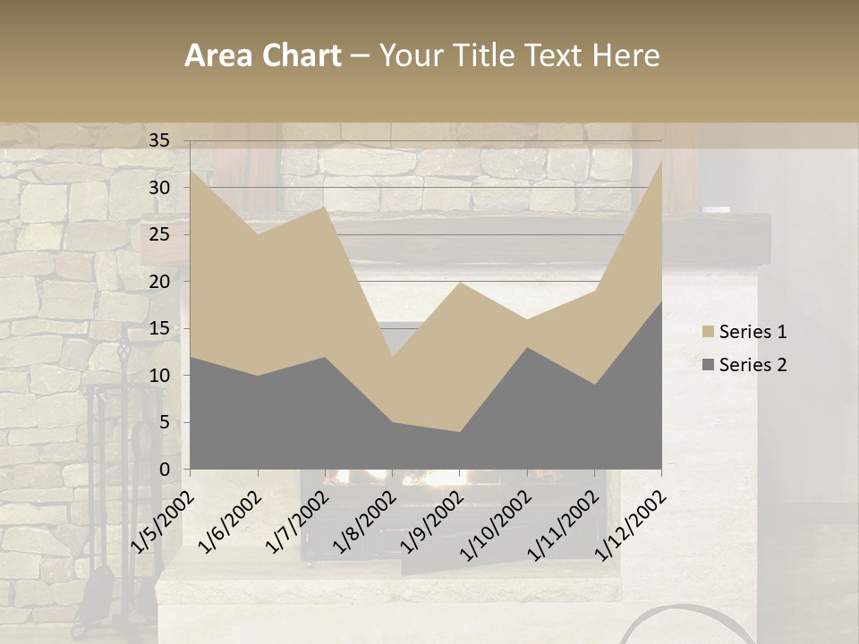 Fireplace Winter Warmth PowerPoint Template