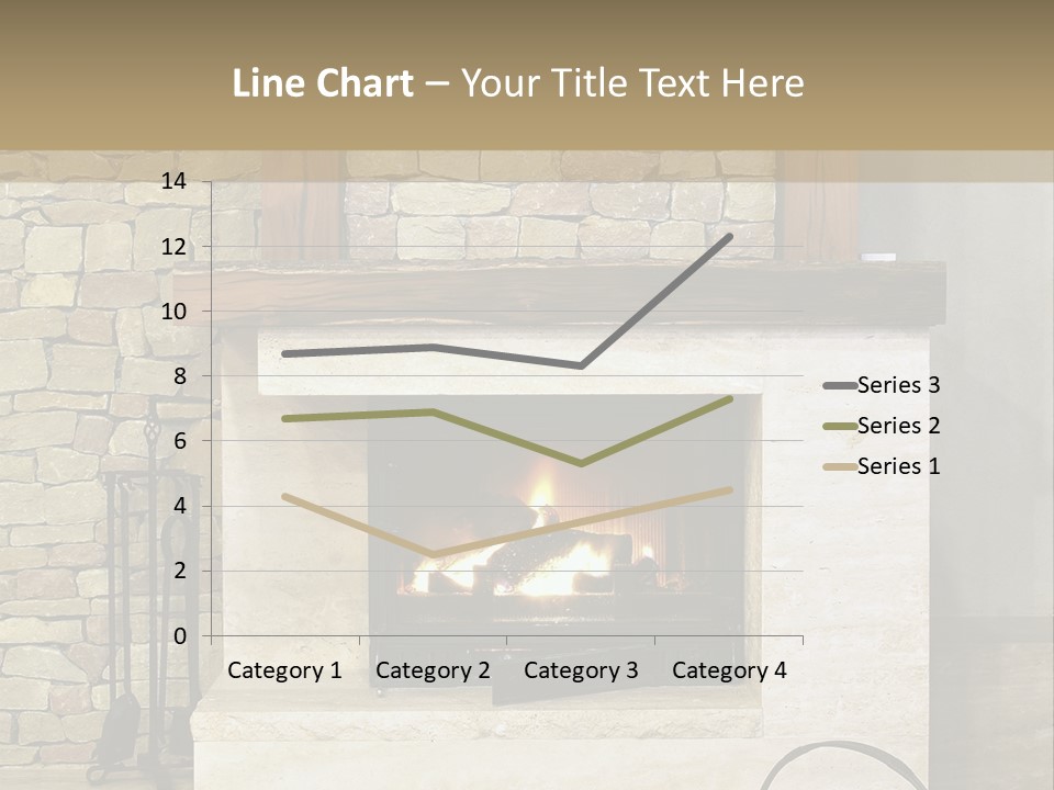 Fireplace Winter Warmth PowerPoint Template