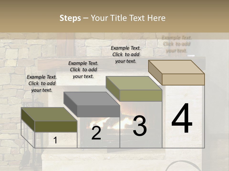 Fireplace Winter Warmth PowerPoint Template