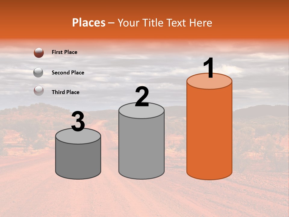 Under Arid Travel PowerPoint Template