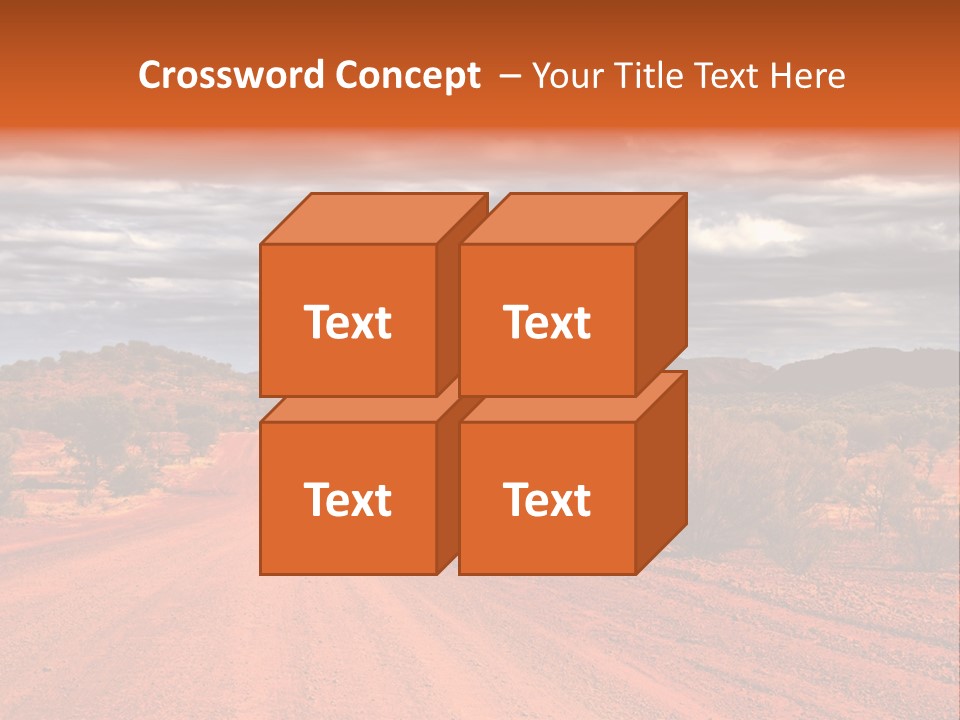 Under Arid Travel PowerPoint Template