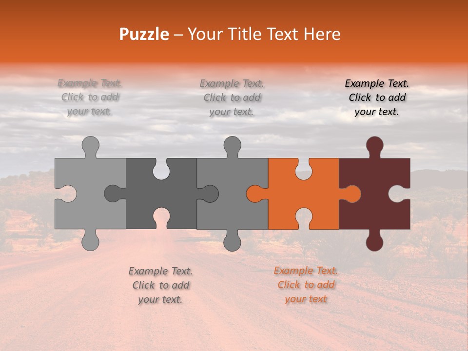 Under Arid Travel PowerPoint Template