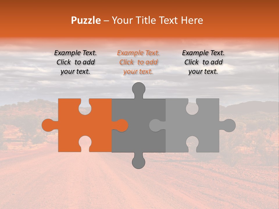 Under Arid Travel PowerPoint Template