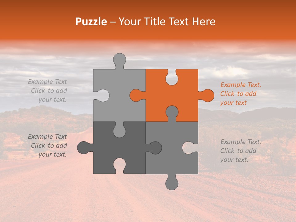 Under Arid Travel PowerPoint Template