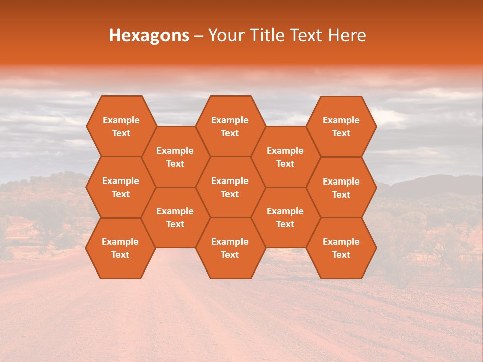 Under Arid Travel PowerPoint Template