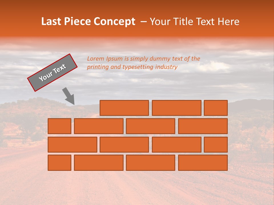 Under Arid Travel PowerPoint Template
