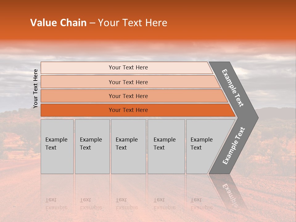 Under Arid Travel PowerPoint Template