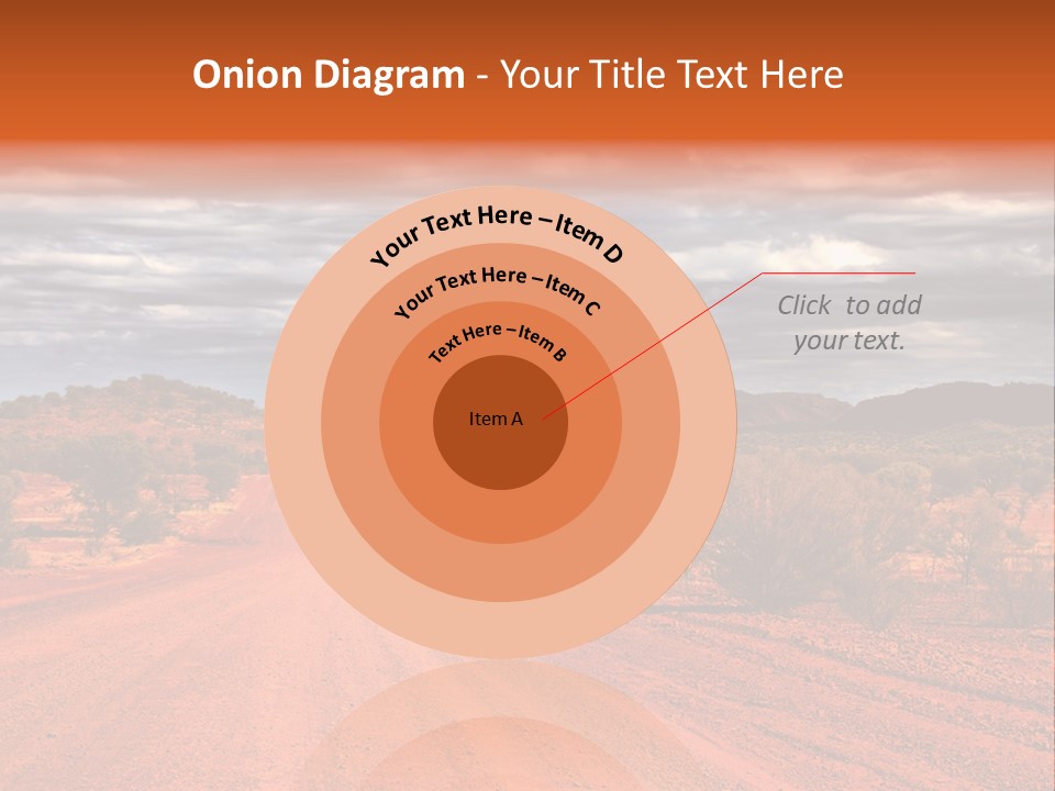 Under Arid Travel PowerPoint Template