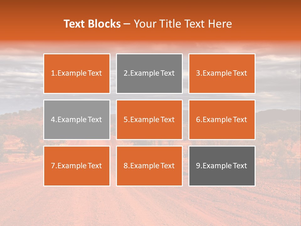 Under Arid Travel PowerPoint Template