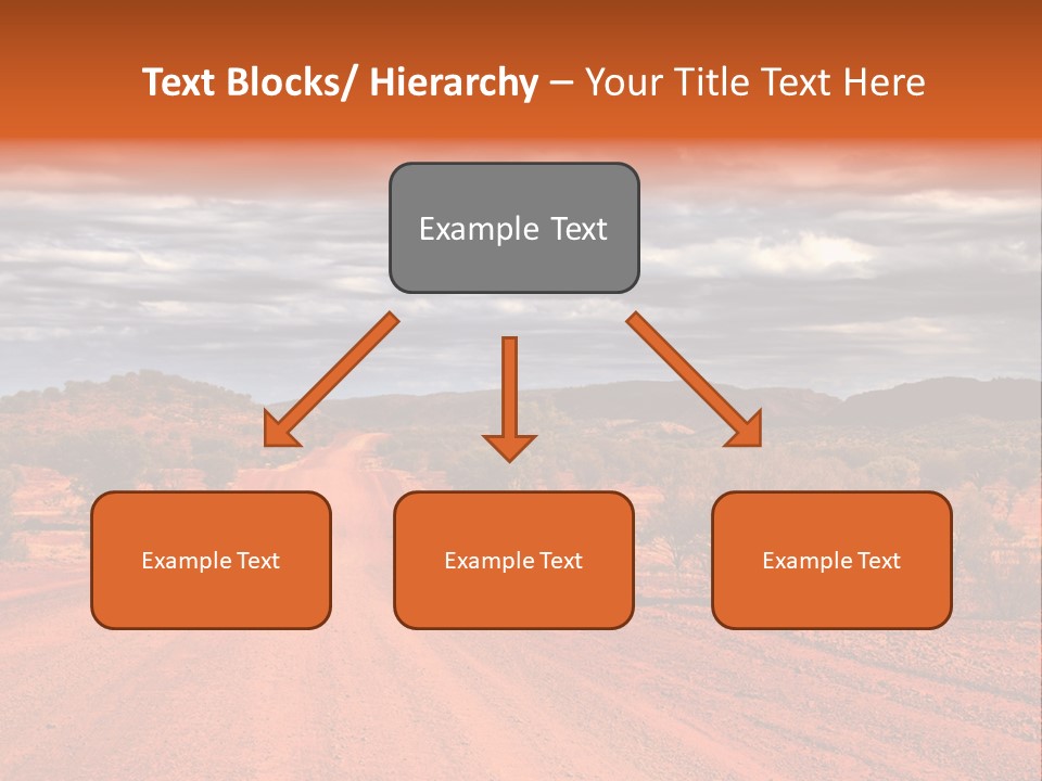 Under Arid Travel PowerPoint Template