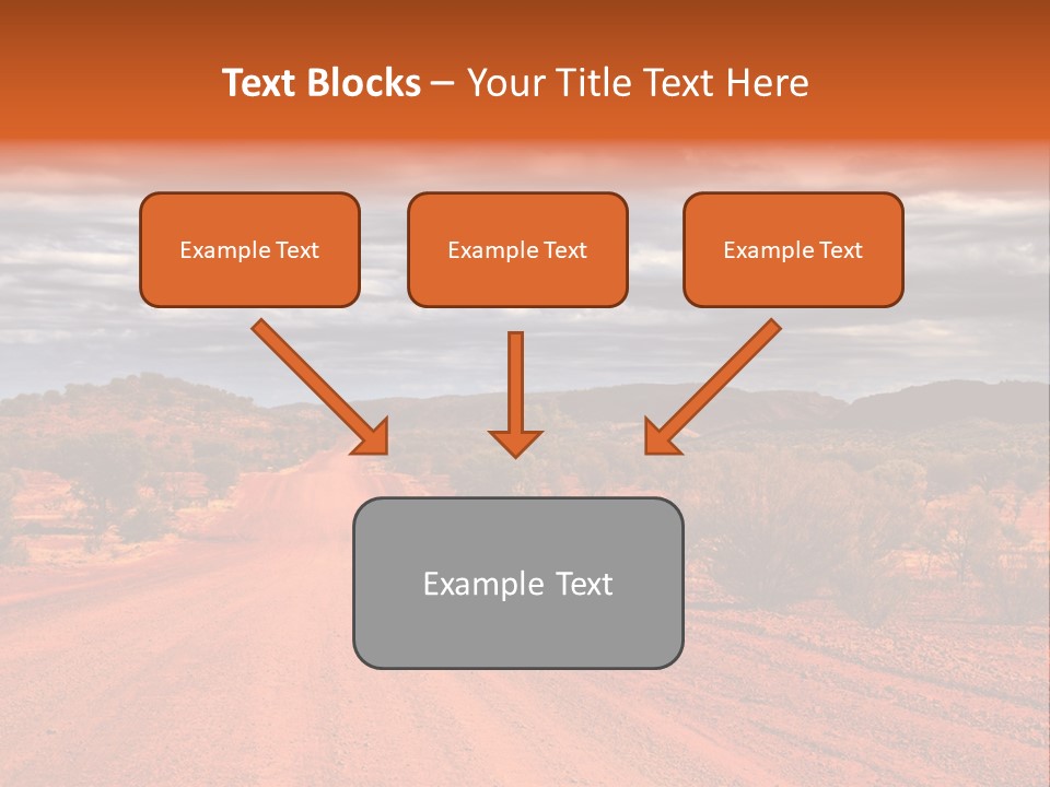 Under Arid Travel PowerPoint Template
