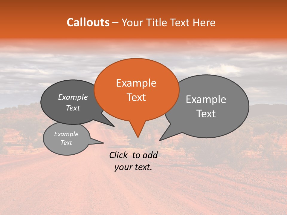 Under Arid Travel PowerPoint Template