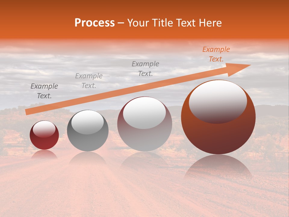 Under Arid Travel PowerPoint Template