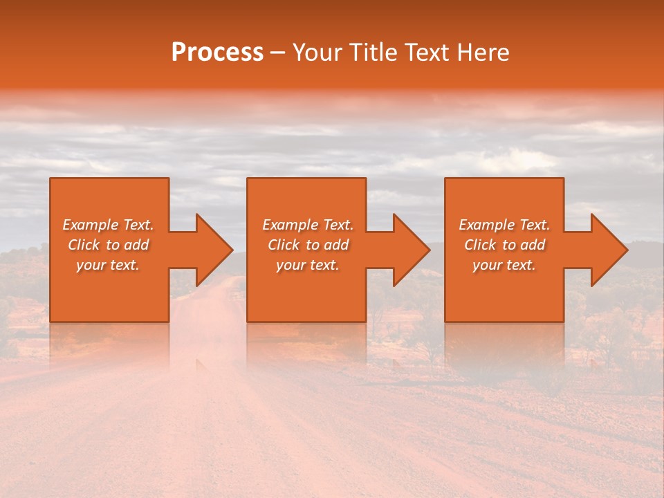 Under Arid Travel PowerPoint Template