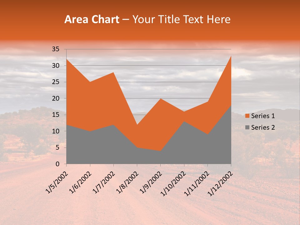 Under Arid Travel PowerPoint Template