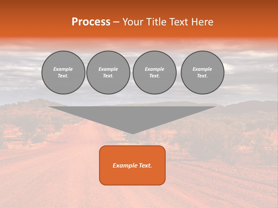 Under Arid Travel PowerPoint Template