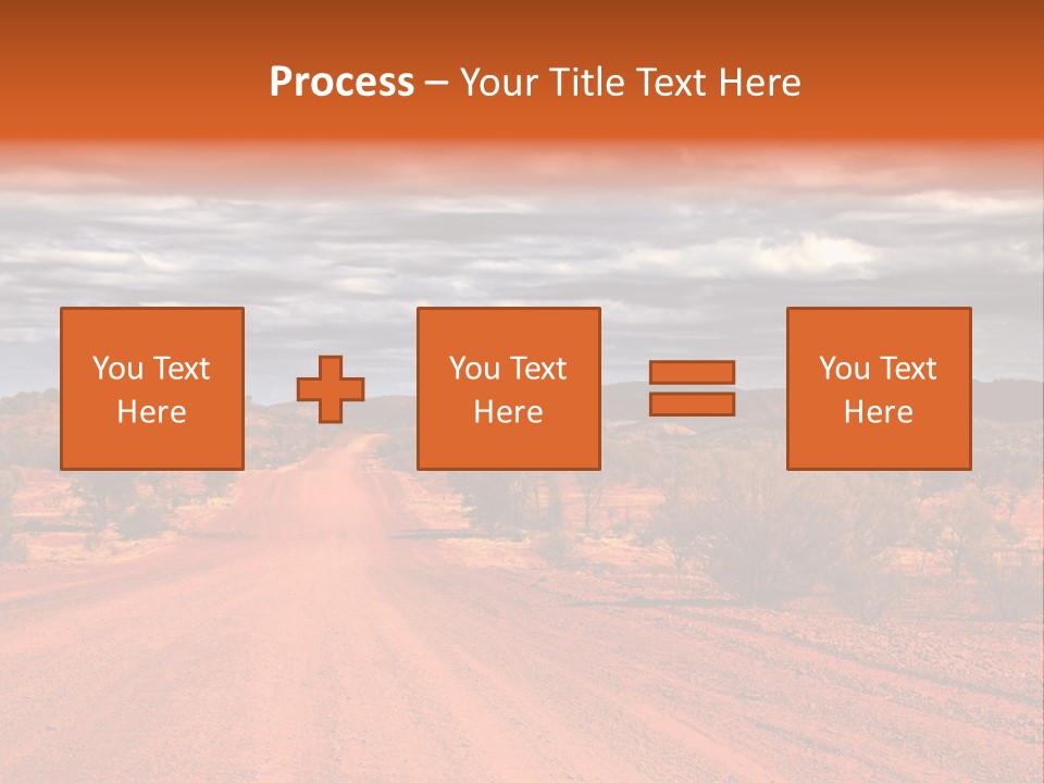Under Arid Travel PowerPoint Template