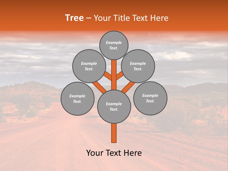 Under Arid Travel PowerPoint Template